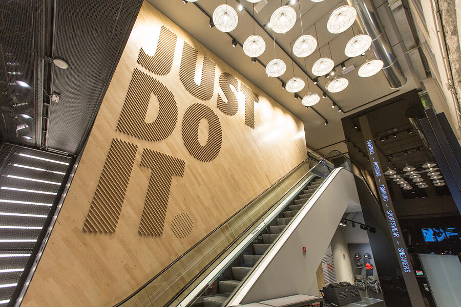 Nike Milan Visual Text