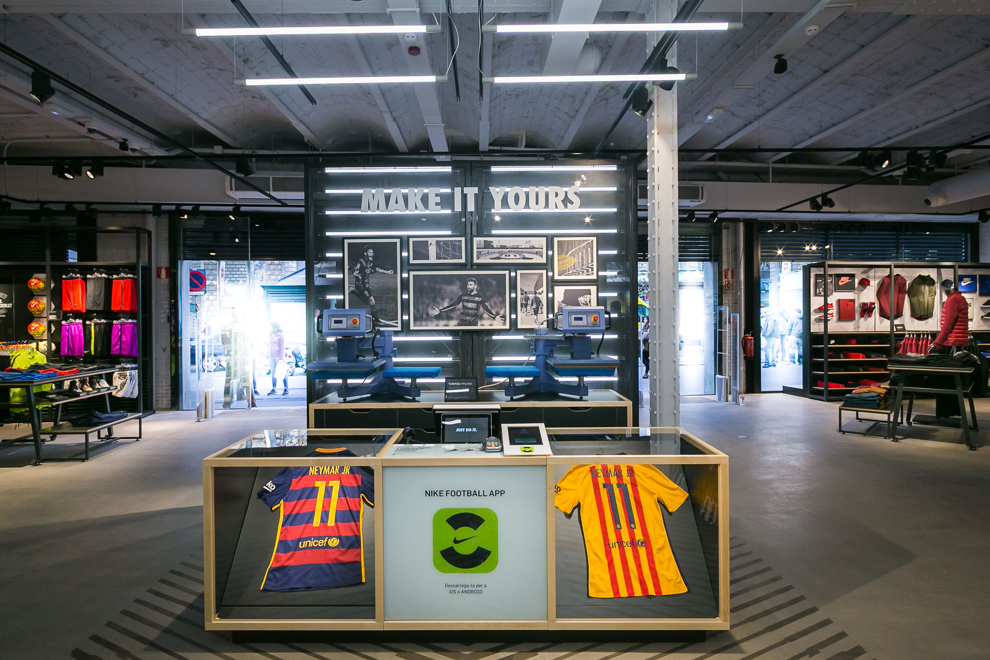 nike store las ramblas